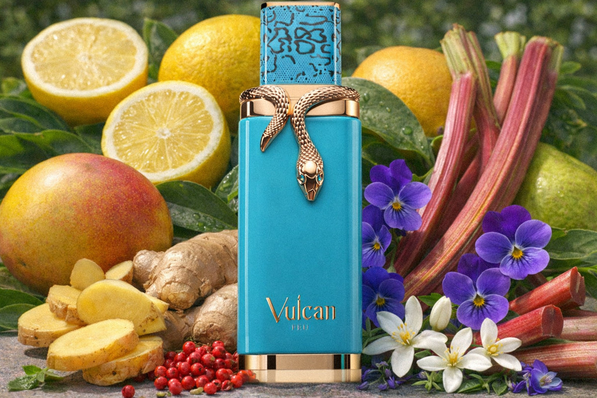 vulcan feu in fruits and all notes colorful, french avenue